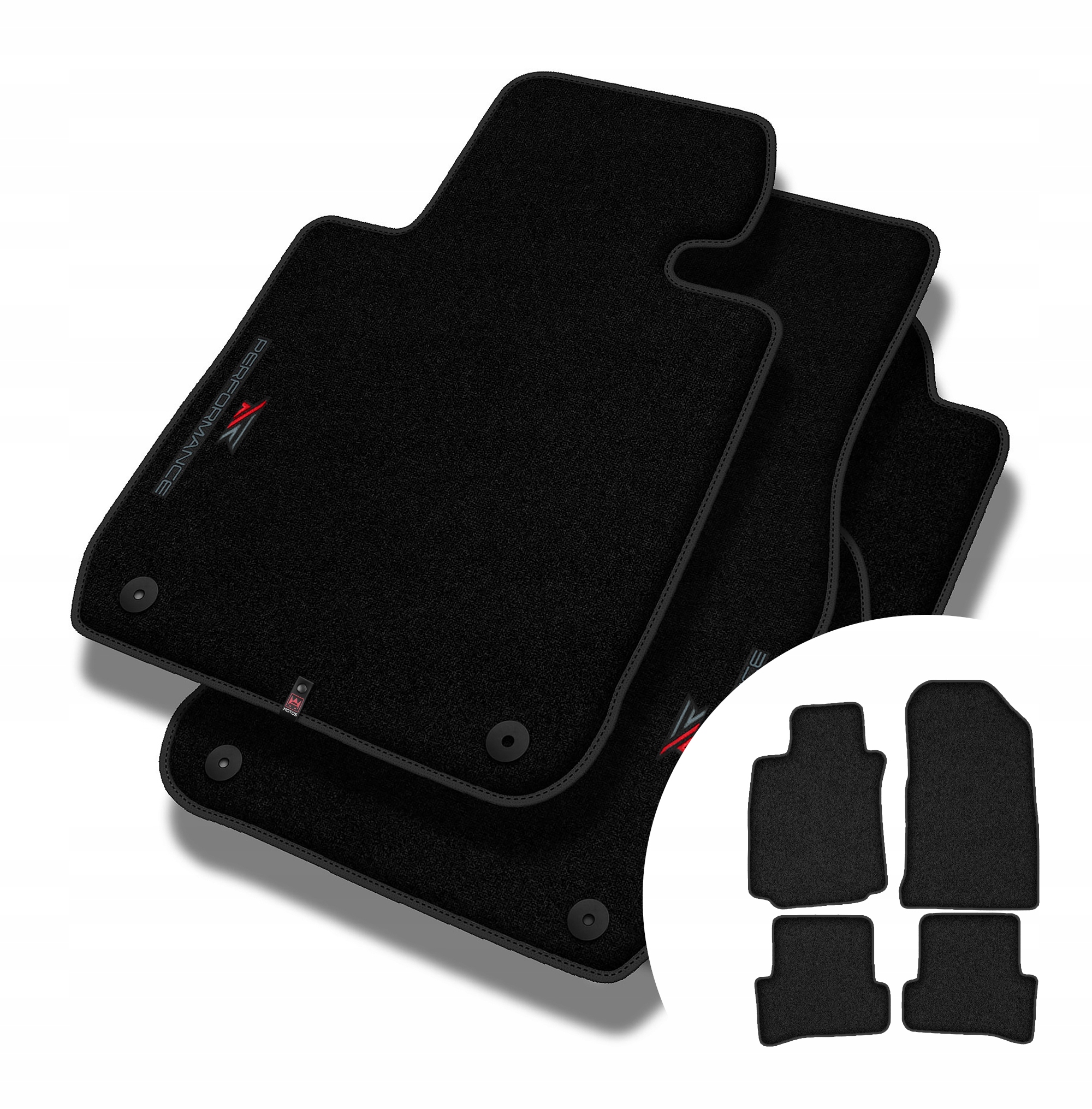 Velúrové koberčeky Performance Premium pre Renault Clio III 2005-2012