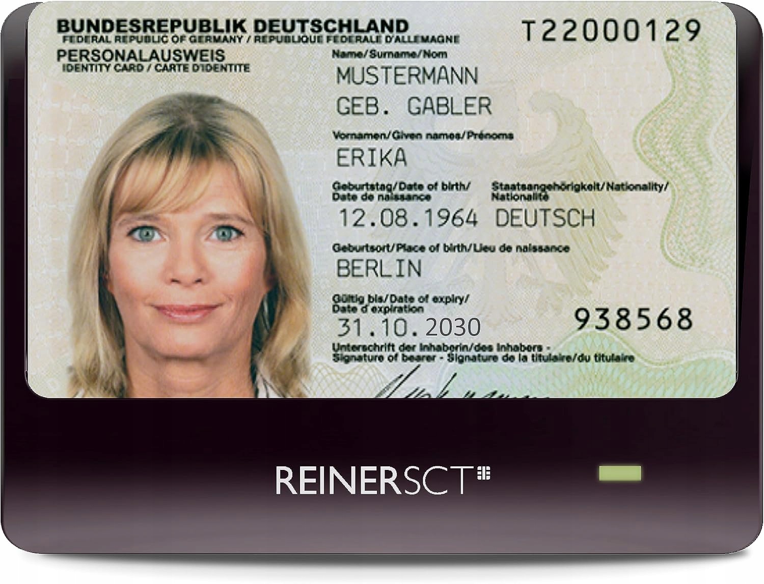 Čtečka karet Reiner Sct cyberJack Rfid basis Usb pro elektronické průkazy