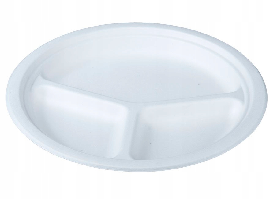 

Talerze z trzciny cukrowej o śr. 26 cm 50 szt.