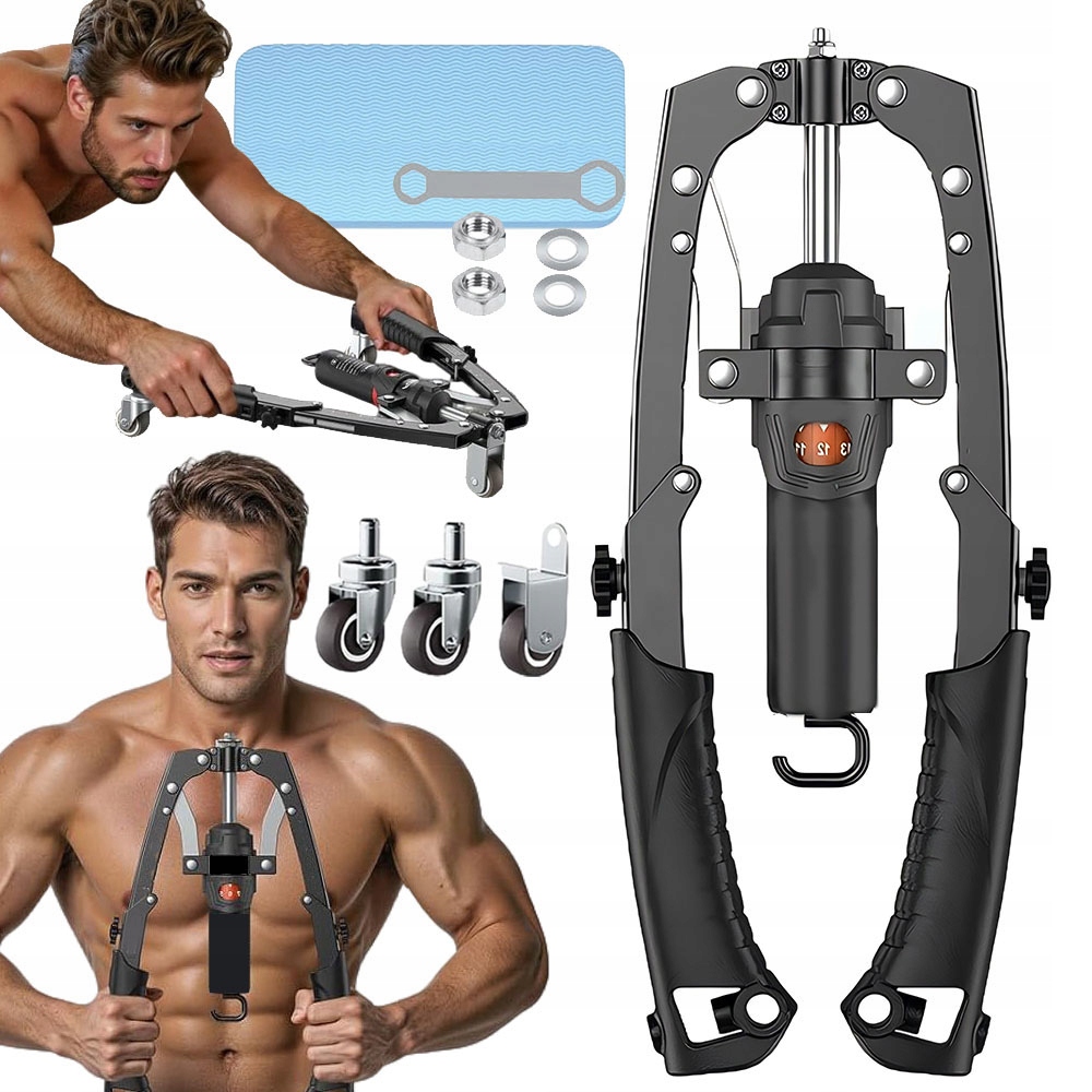 Ściskacz Do Rąk Ramion Regulacja Expander Twister Koło Roller Do Ćwiczeń