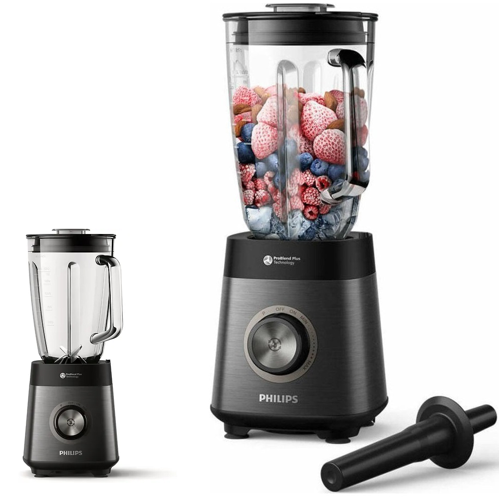 Blender kielichowy Philips HR3040/00 ProBlend 1200W 6l Szklany Kruszy Lód