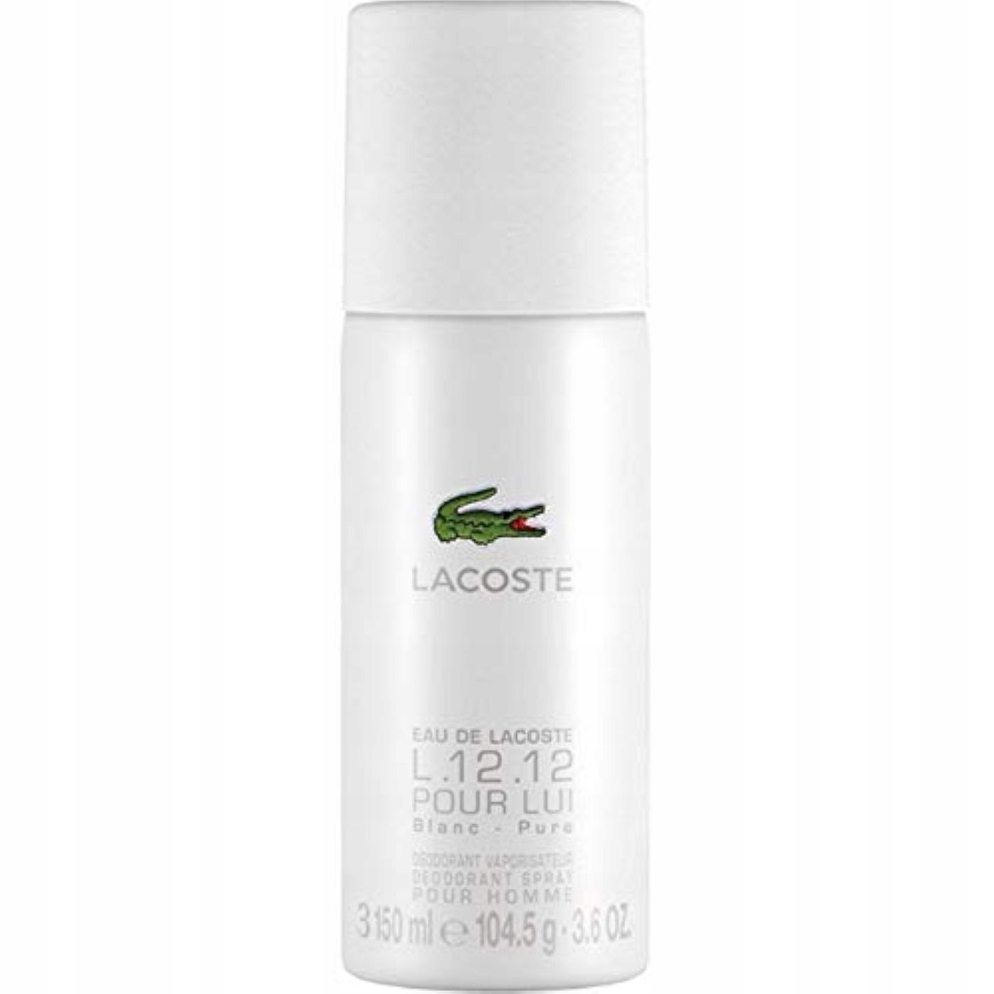 Lacoste Eau De Lacoste L.12.12 Blanc Deodorant Ve Spreji Objem: 150 ML Pro