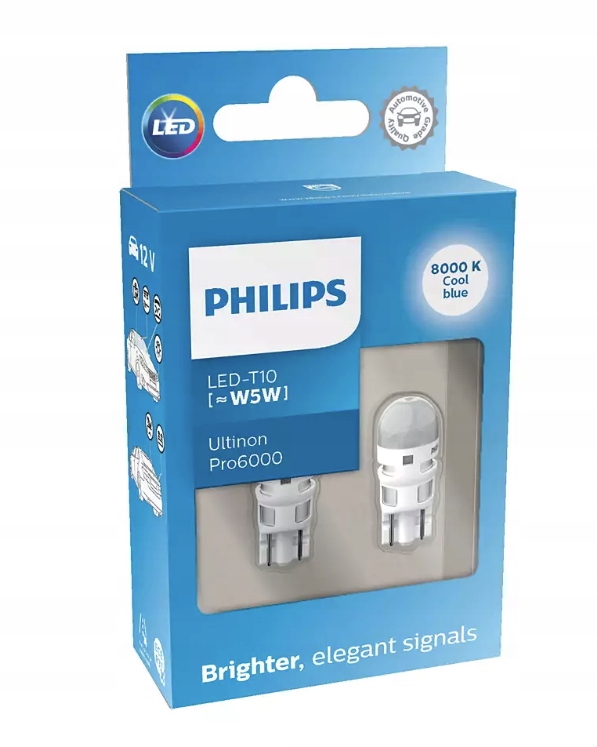 

Philips żarówki Led T10 W5W 8000K Ultinon Pro6000