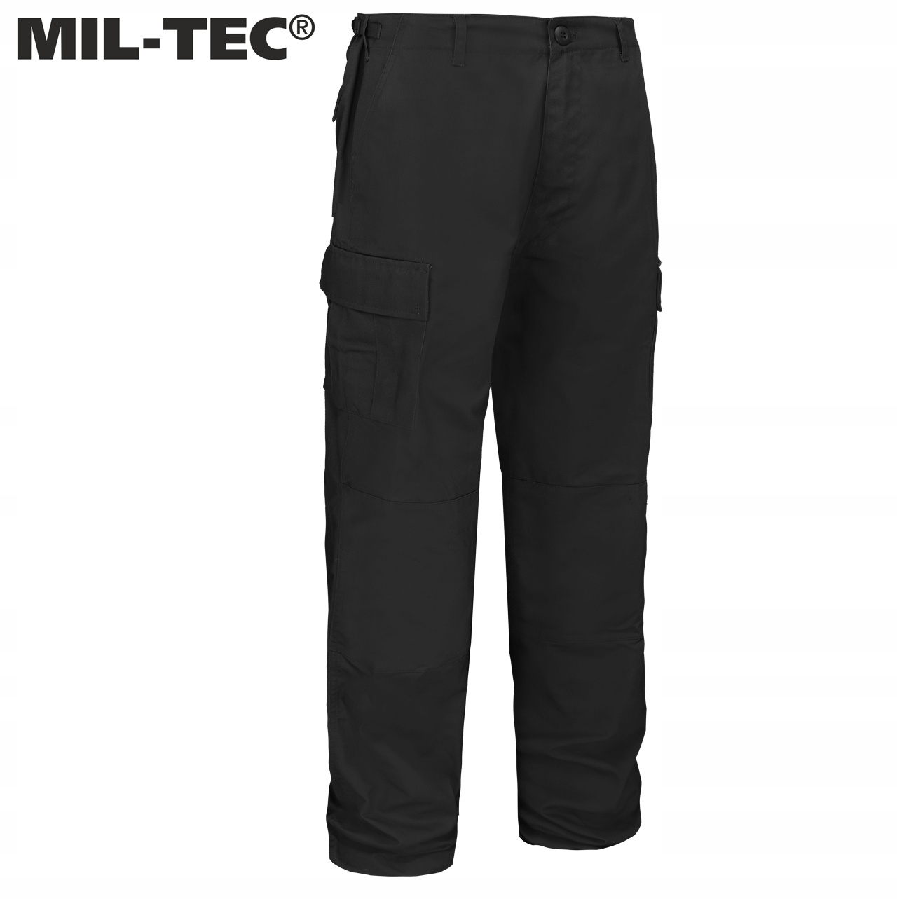 Spodnie chłopięce bojówki wojskowe Mil-Tec US BDU dziecięce czarne 3XL Rozmiar 188