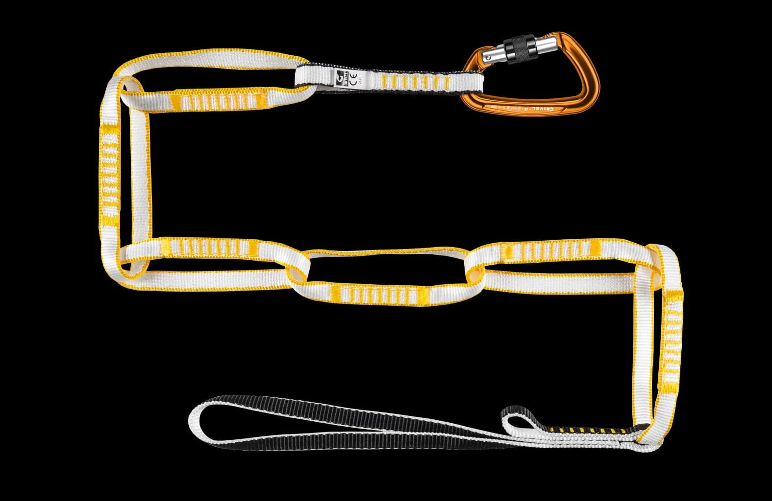 Lonža Grivel Daisy Chain Evo+ (w/K1N) 125CM žlutá