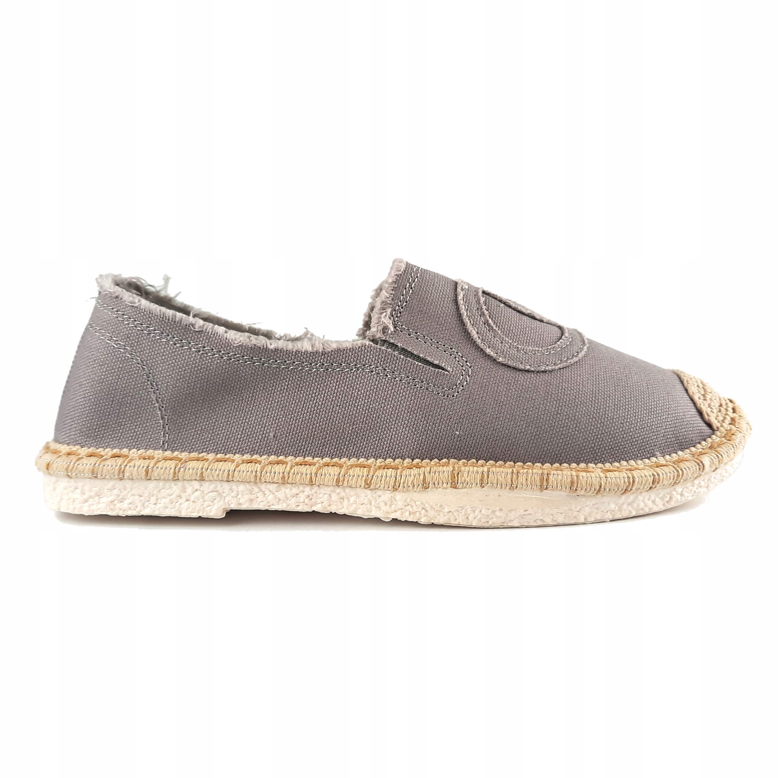 ESPADRYLE damskie PÓŁBUTY wsuwane (38)