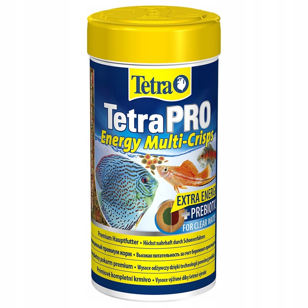 Tetra Pro Energy Multi-Crisps 500 ml – vysoce energetické krmivo pro ryby
