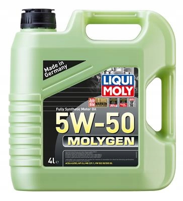 МОТОРНОЕ МАСЛО 5W-50 MOLYGEN LIQUI MOLY 4L