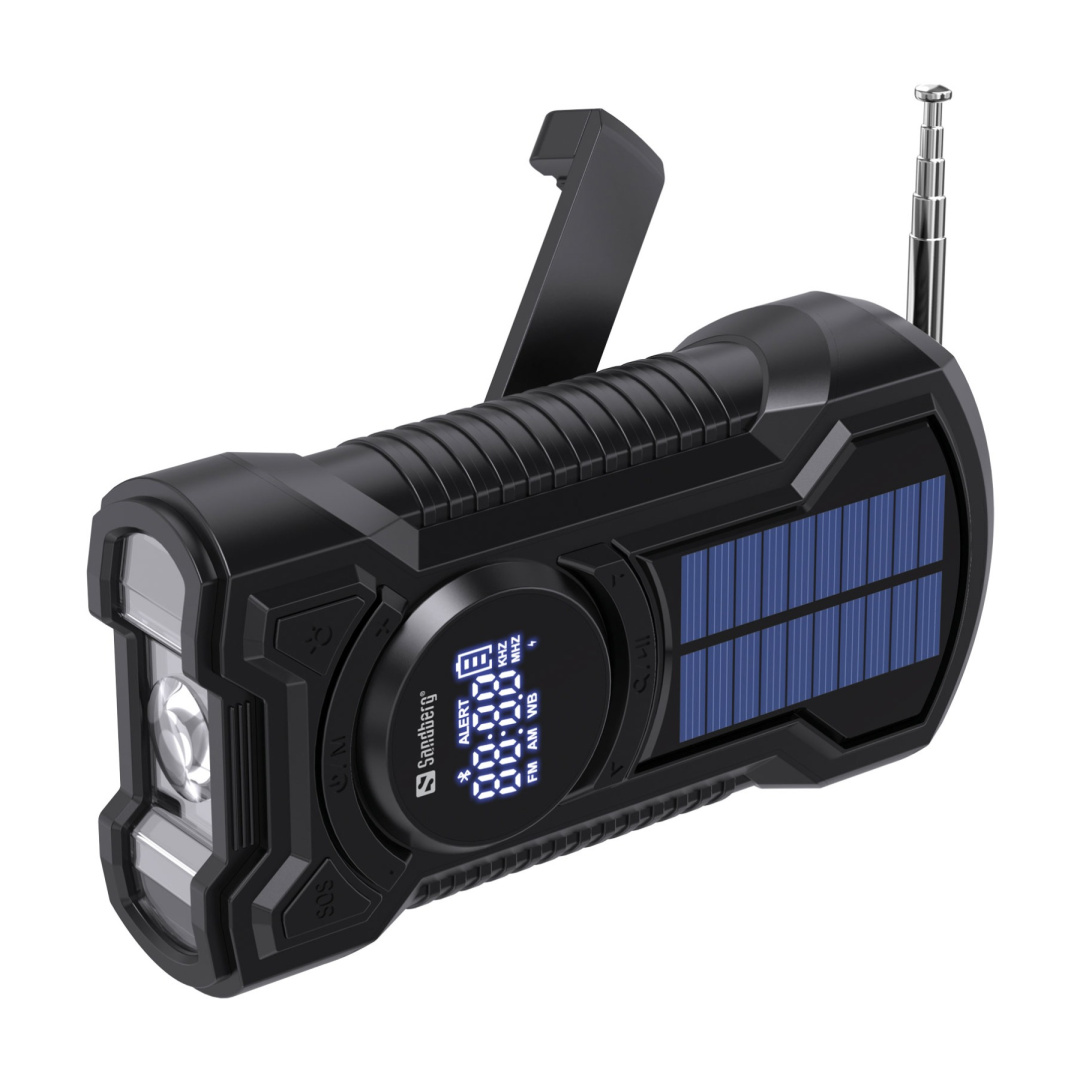 Radioodtwarzacz Sandberg Survivor Radio All-in-1 5000 Bluetooth czarny