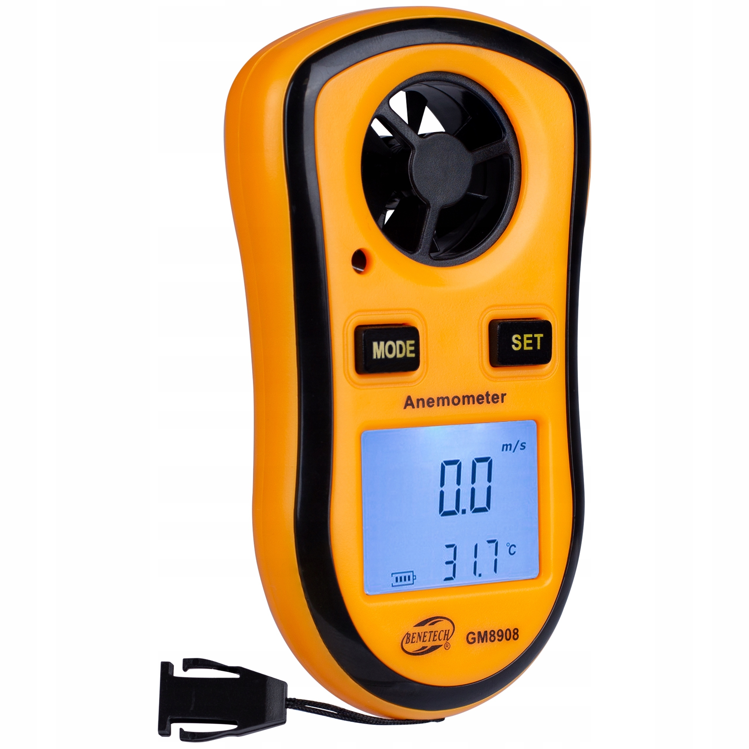 ANEMOMETR WIATROMIERZ MIERNIK WIATRU TEMPERATURY Model GM8908