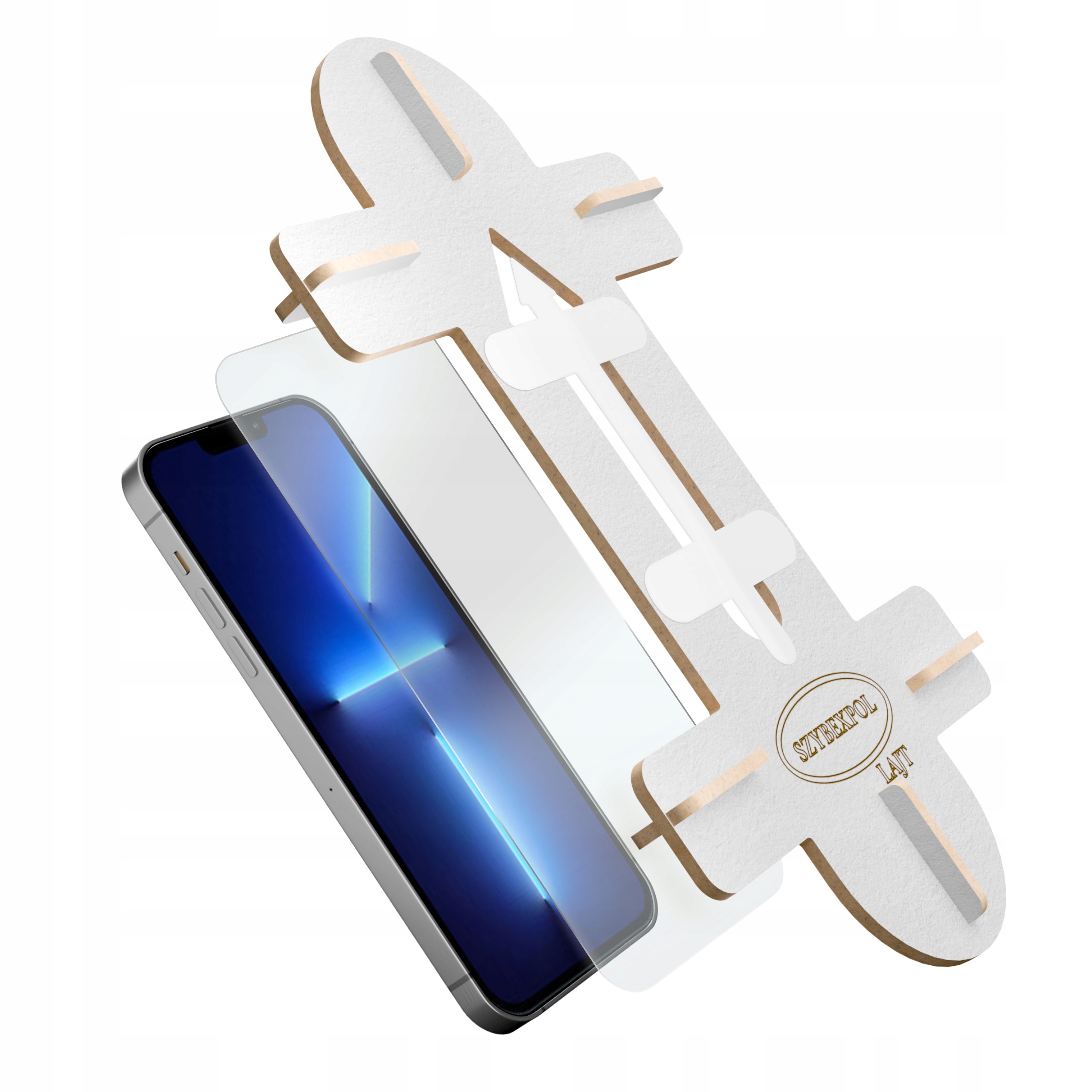 Antyodciskowa folia ochronna z aplikatorem do Apple iPhone 13 Pro