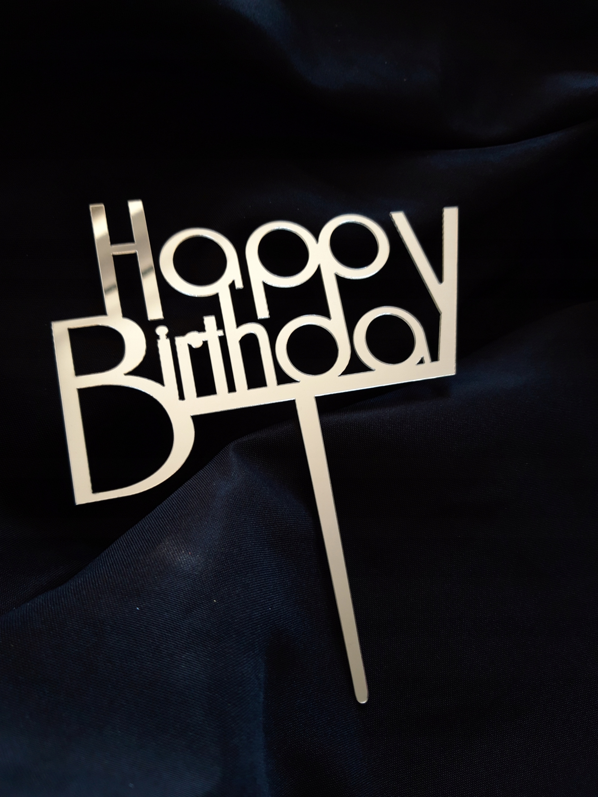 5x Topper HAPPY BIRTHDAY WYCINANY LASEROWO HIT! Marka inna