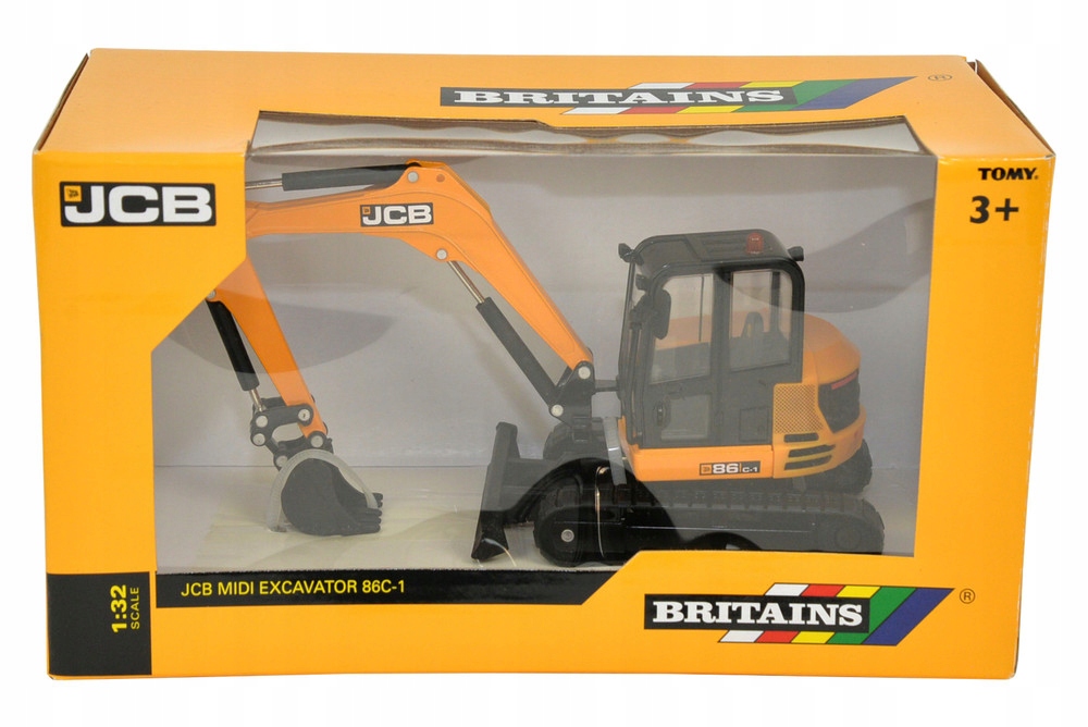 TOMY Britains JCB 86C-1 koparka 43013 Płeć chłopcy