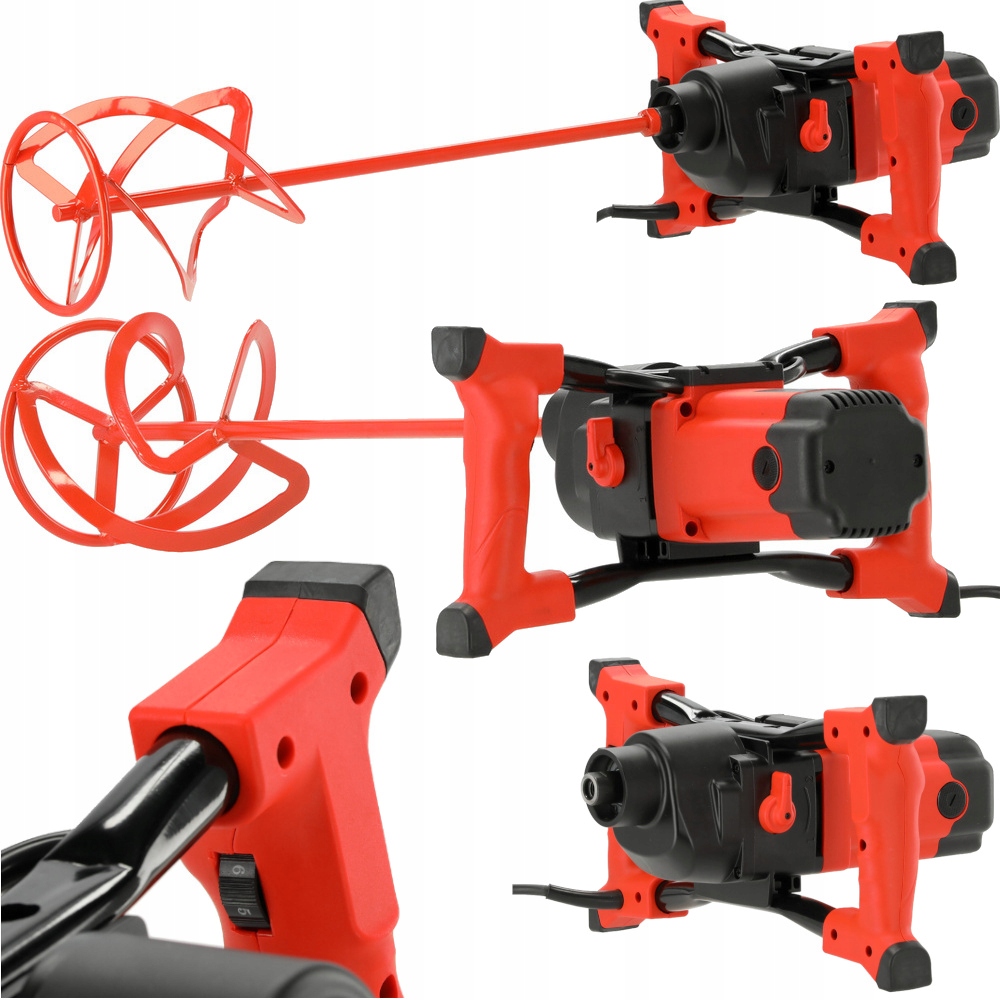 Mieszarka Mieszadło Budowlane II Biegi 1850W Heavy Duty Regulacja Obrotów