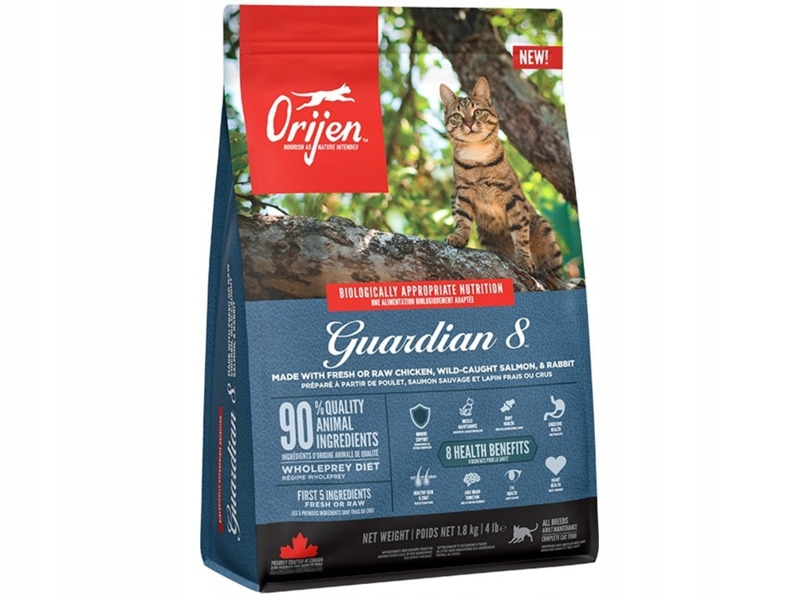 Karma dla kota Orijen Guardian 8 Kurczak 1.8 kg