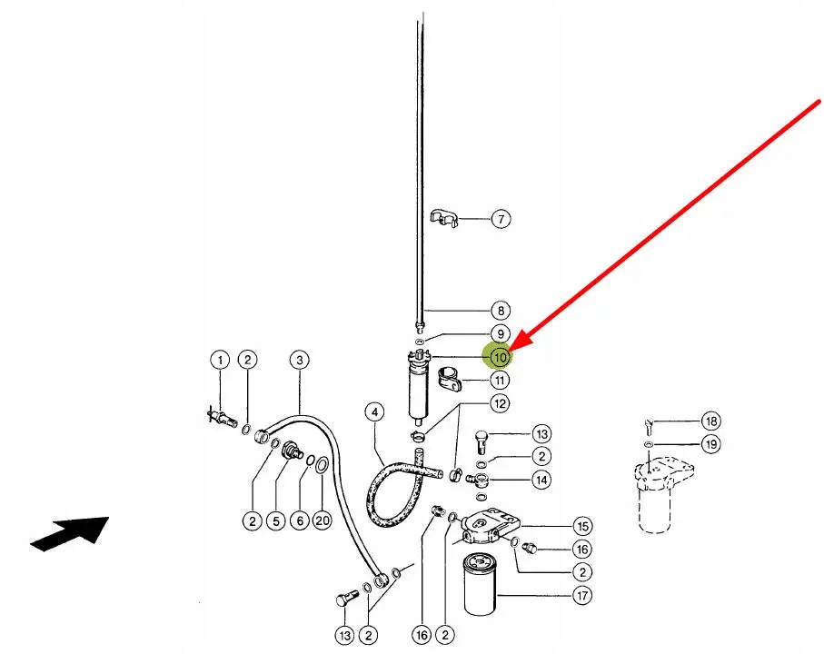 761153.01 Elektryczna pompka paliwa Producent części JAG