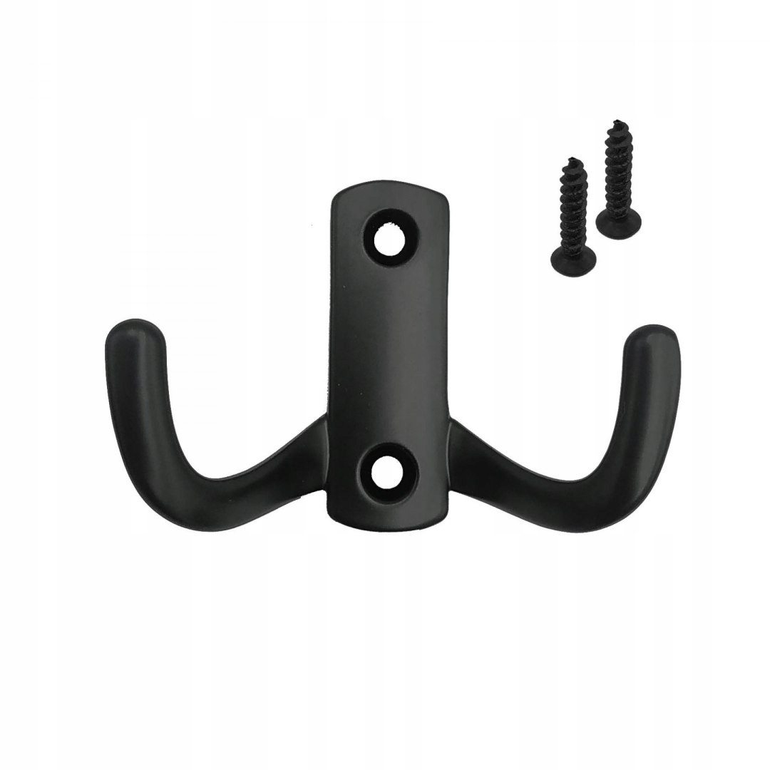 

Wieszak meblowy niski na ubrania WM-08 czarny mat