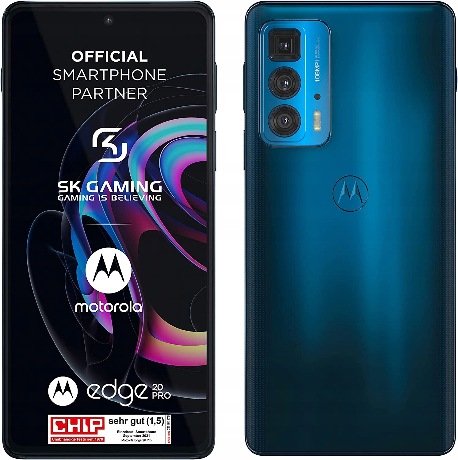 Motorola Edge 20 Pro 12/256 Midnight Blue+gratisy +fv Nowy