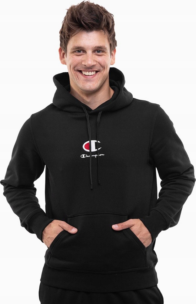 Pánská Mikina Champion S Kapucí Černá 220268 KK001 vel. 2XL