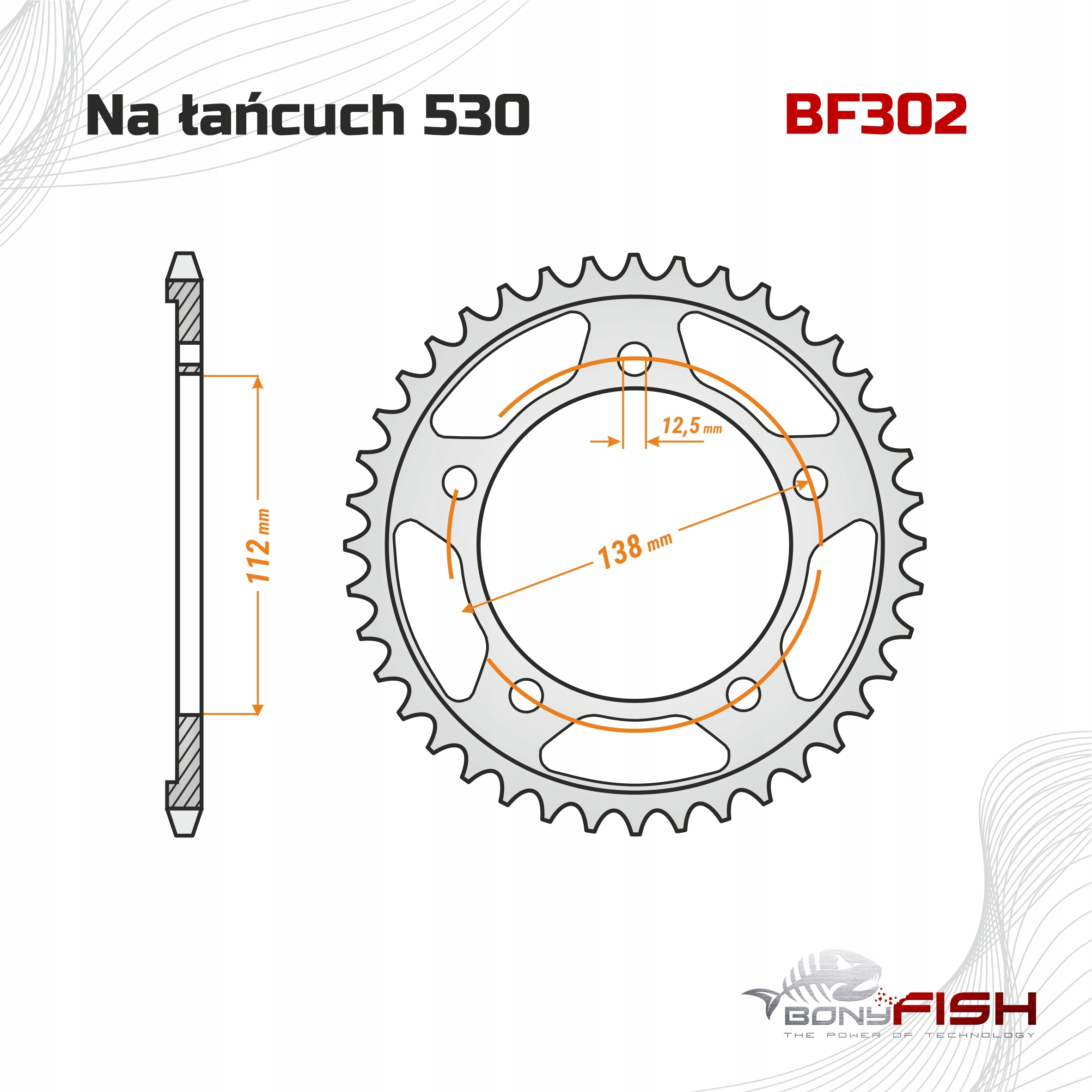 Zadní ozubení Honda Cbr 1100 XX Blackbird SC35
