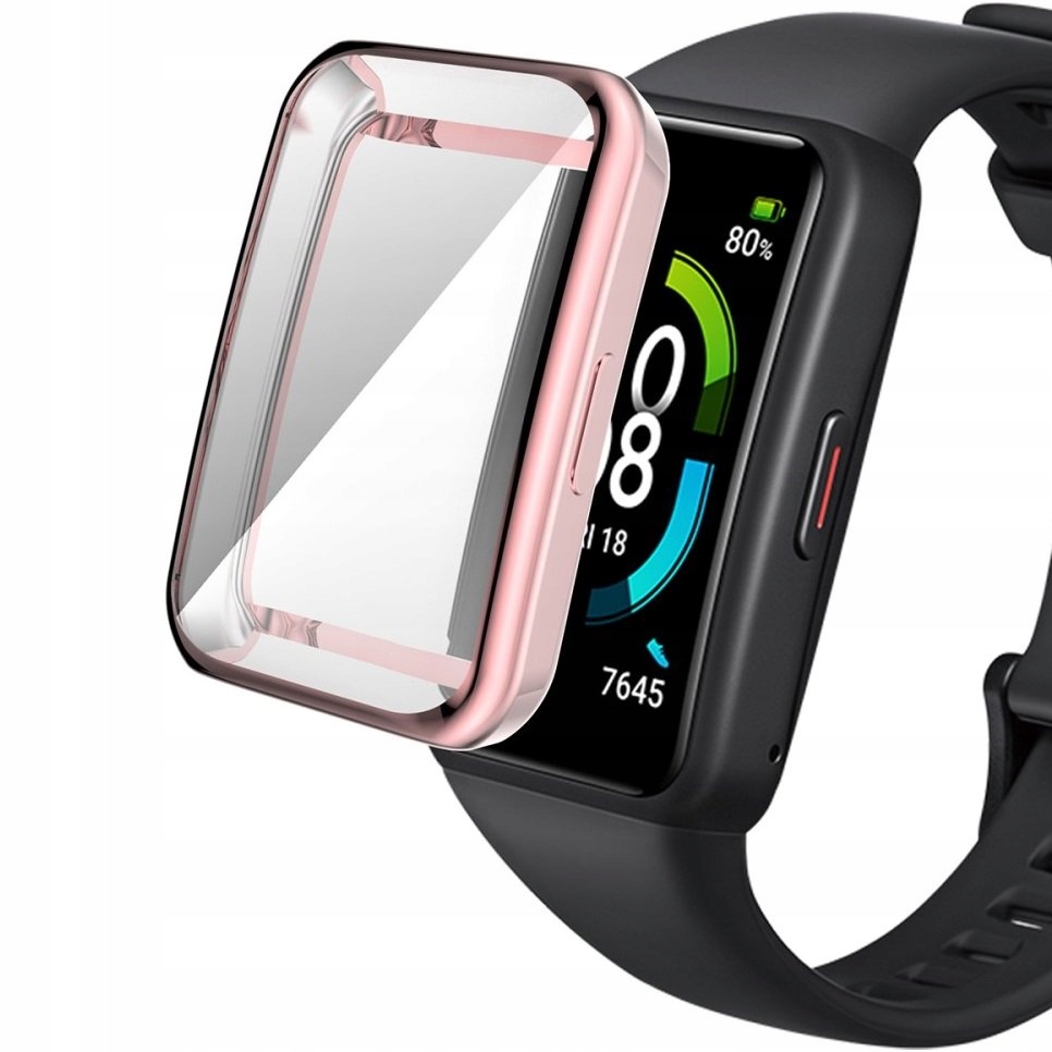 

2w1 Etui Z Osłoną Na Ekran Do Huawei Band 6 7