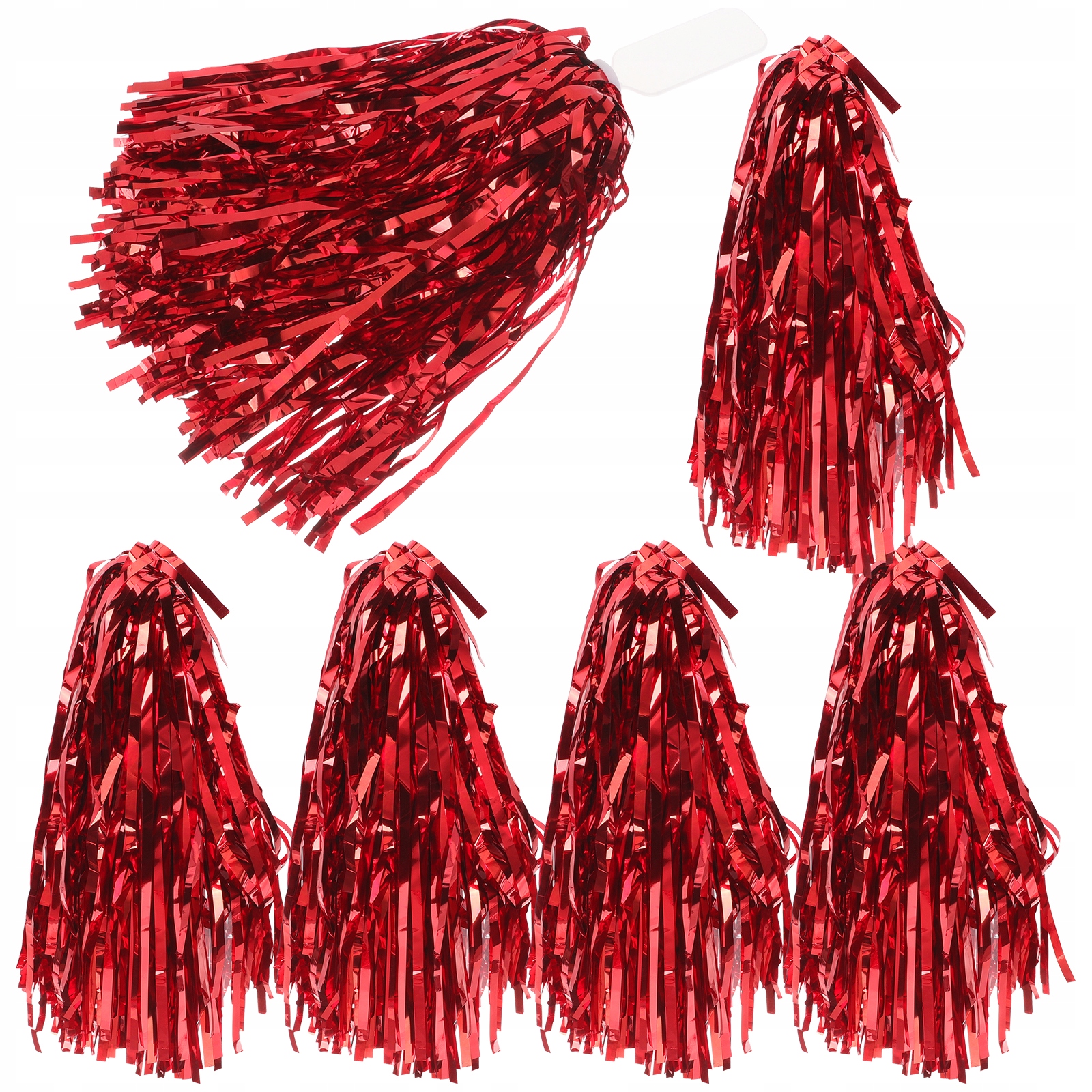 Pom Poms Z Kwiatami Ręcznymi Cheerleaders 6 Szt