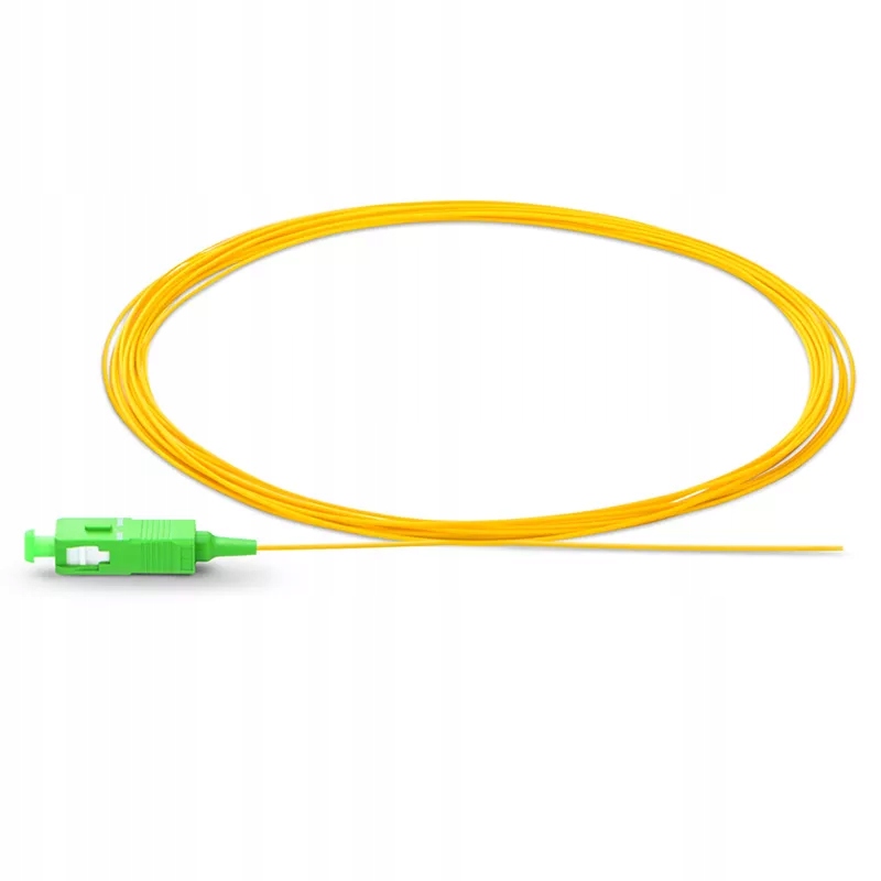 Zestaw 6x Pigtail SC/APC SM 9/125 1m 0.9mm Easy St