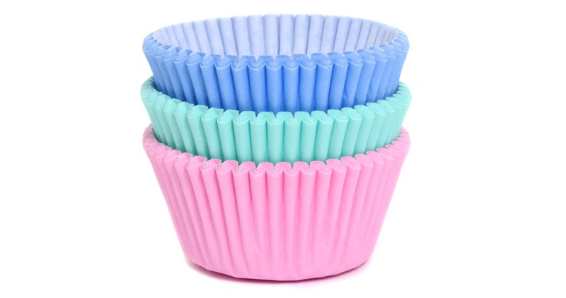 

Papilotki do muffinek Pastel, mix, 75 szt.