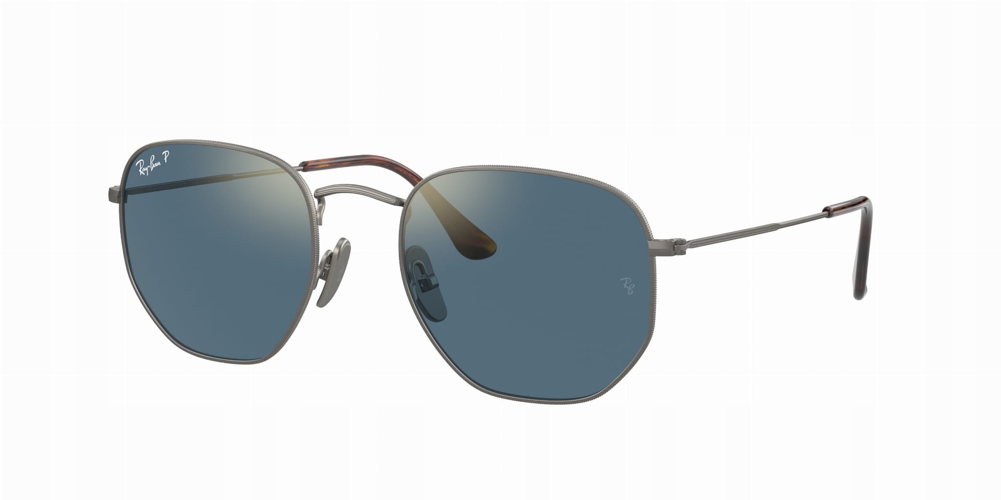 Sluneční brýle s polarizací Ray-Ban Hexagonal Titanium