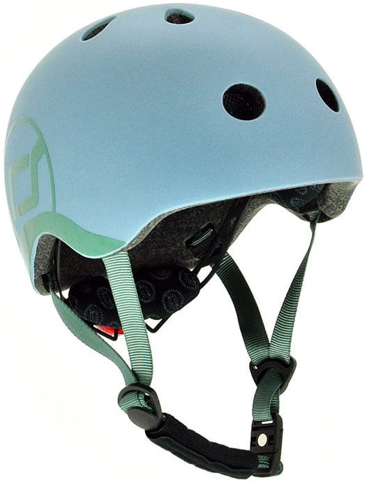 SCOOTANDRIDE KASK Dla Dzieci Regulowany Lampka LED XXS-S Steel 1-5 L EAN (GTIN) 4897033963220