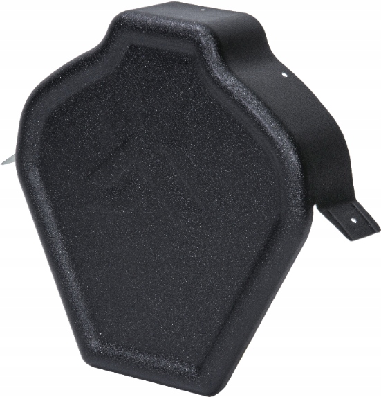 Ploché zakončení Budmat Zp-lux pro Gs-lux D-matt Plus 9005, černé