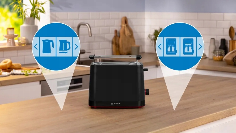 Bosch Compact Toaster | TAT3M123 MyMoment | Power 950 W | Number of slots 2 Marka Bosch