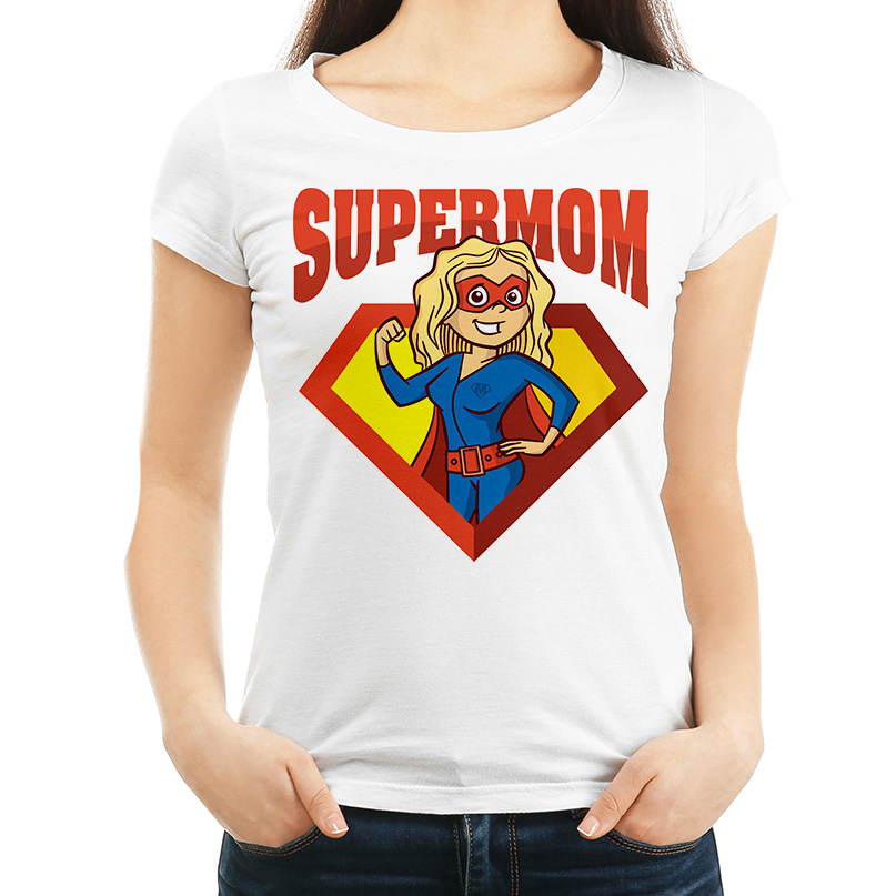 

Supermom koszulka Dzień Mamy XL