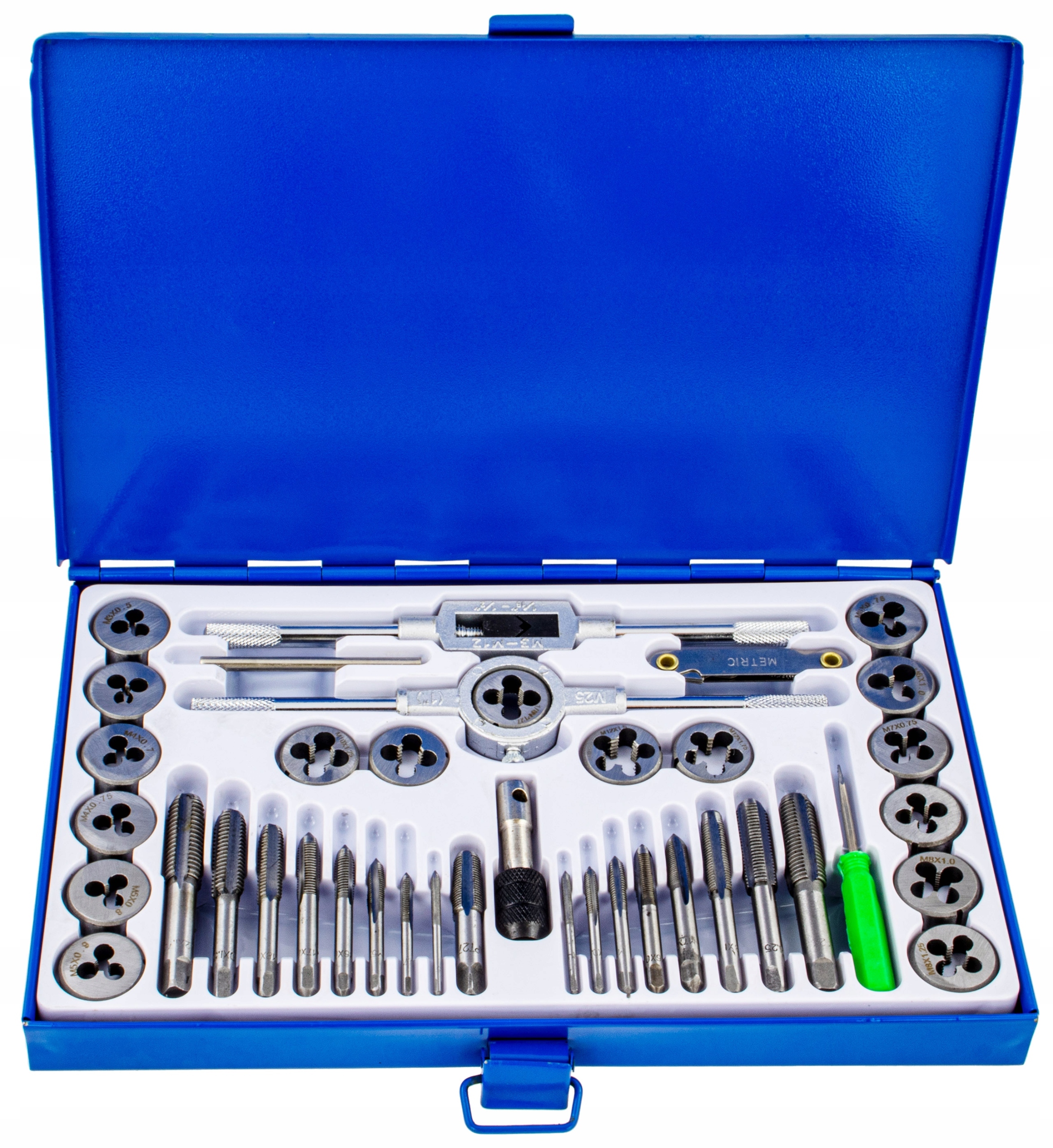 Sada Nářezů A Závitníků 40 Ks Kalibrátory