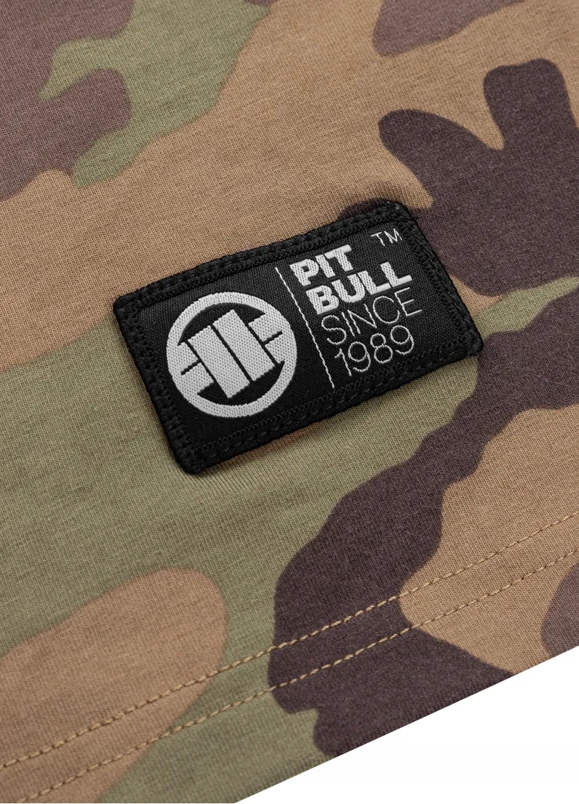 Tank Top męski Pit Bull Slim Fit Small Hilltop - Woodland Camo r. L Płeć mężczyzna