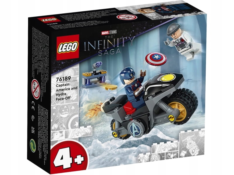 

Lego Heroes 76189- Kapitan Ameryka i pojedyn