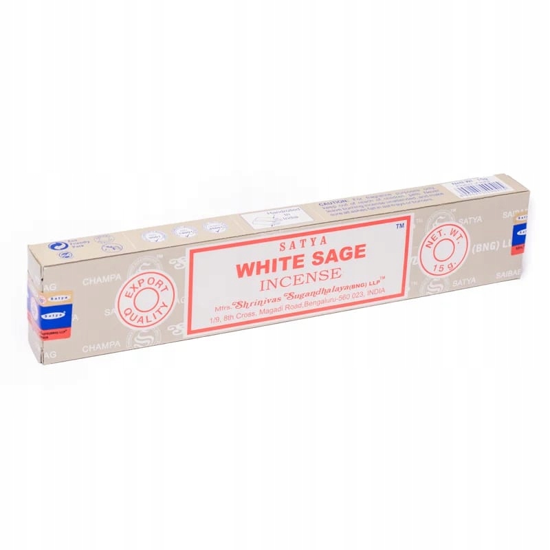 

Kadzidełka Satya Biała Szałwia 15g