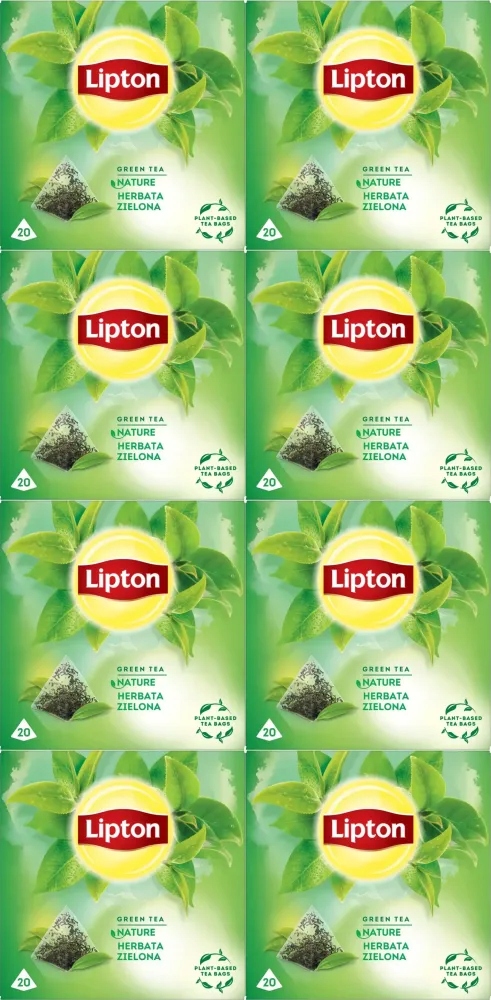 Herbata zielona Lipton Green Tea Nature 160szt