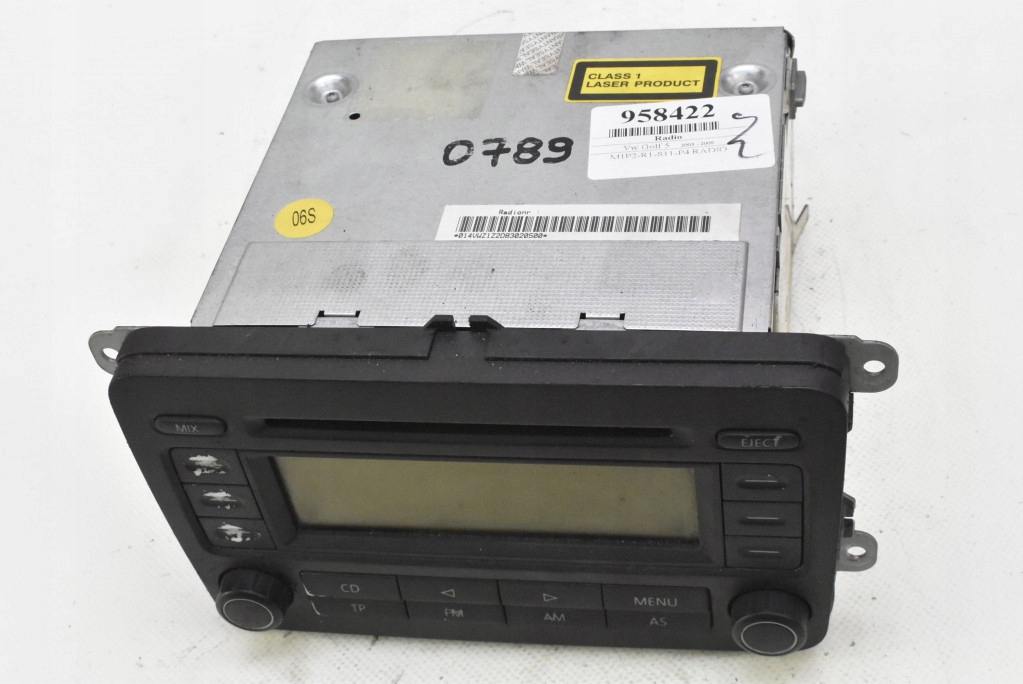 RADIO Radio CD VW GOLF 5 V 03-09