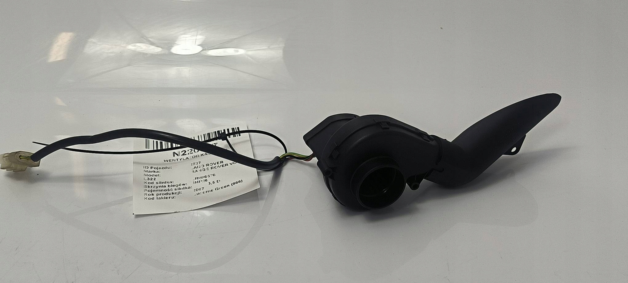 fan cab LAND ROVER RANGE ROVER VOGUE L322