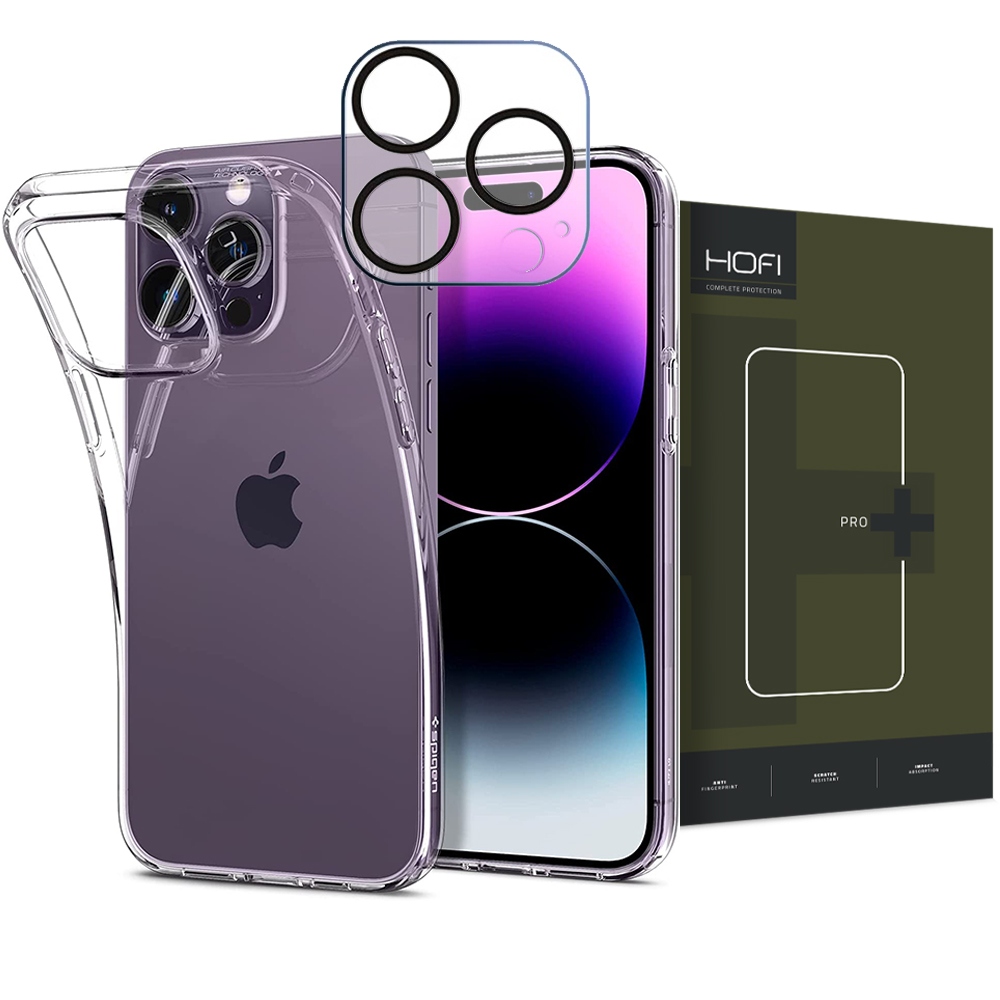 

Spigen Etui Na Iphone 14 Pro Szkło Ekran +aparat