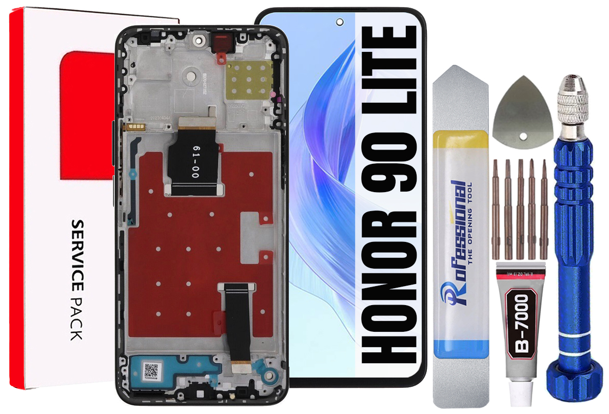 Displej Pro Honor 90 Lite 5G Originální LCD Obrazovka Rámeček