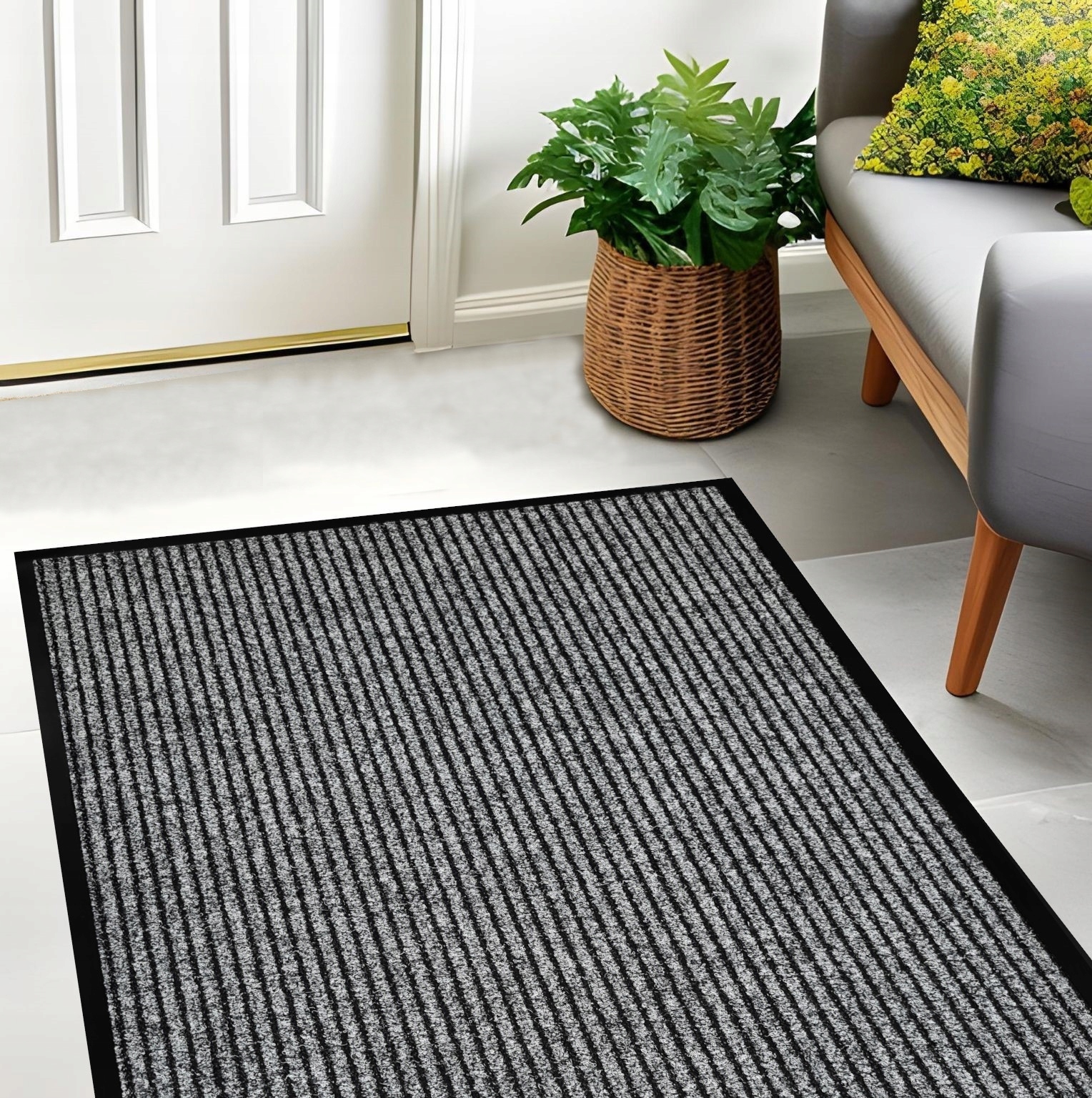 WYCIERACZKA POD DRZWI DO BUTÓW ZEWNĘTRZNA WEWNĘTRZNA MATA 60x80 HOLANDIA Waga produktu z opakowaniem jednostkowym 2 kg