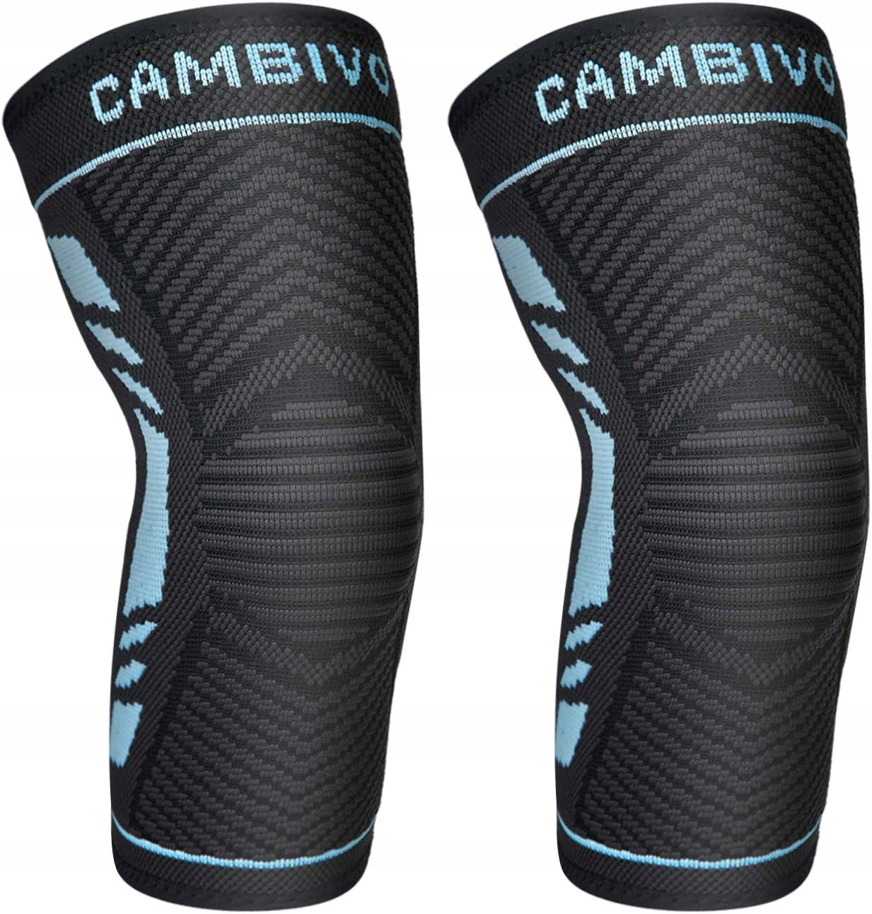 2x opaska kompresyjna kolano L stabilizator sportowy ściągacz