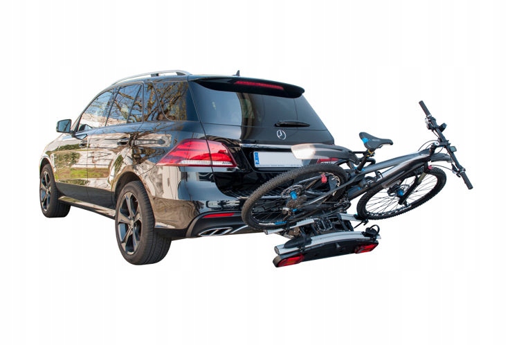 BAGAZNIK ROWEROWY AGURI PLATFORMA NA HAK 2 ROWERY Model ACTIVE BIKE 2 black