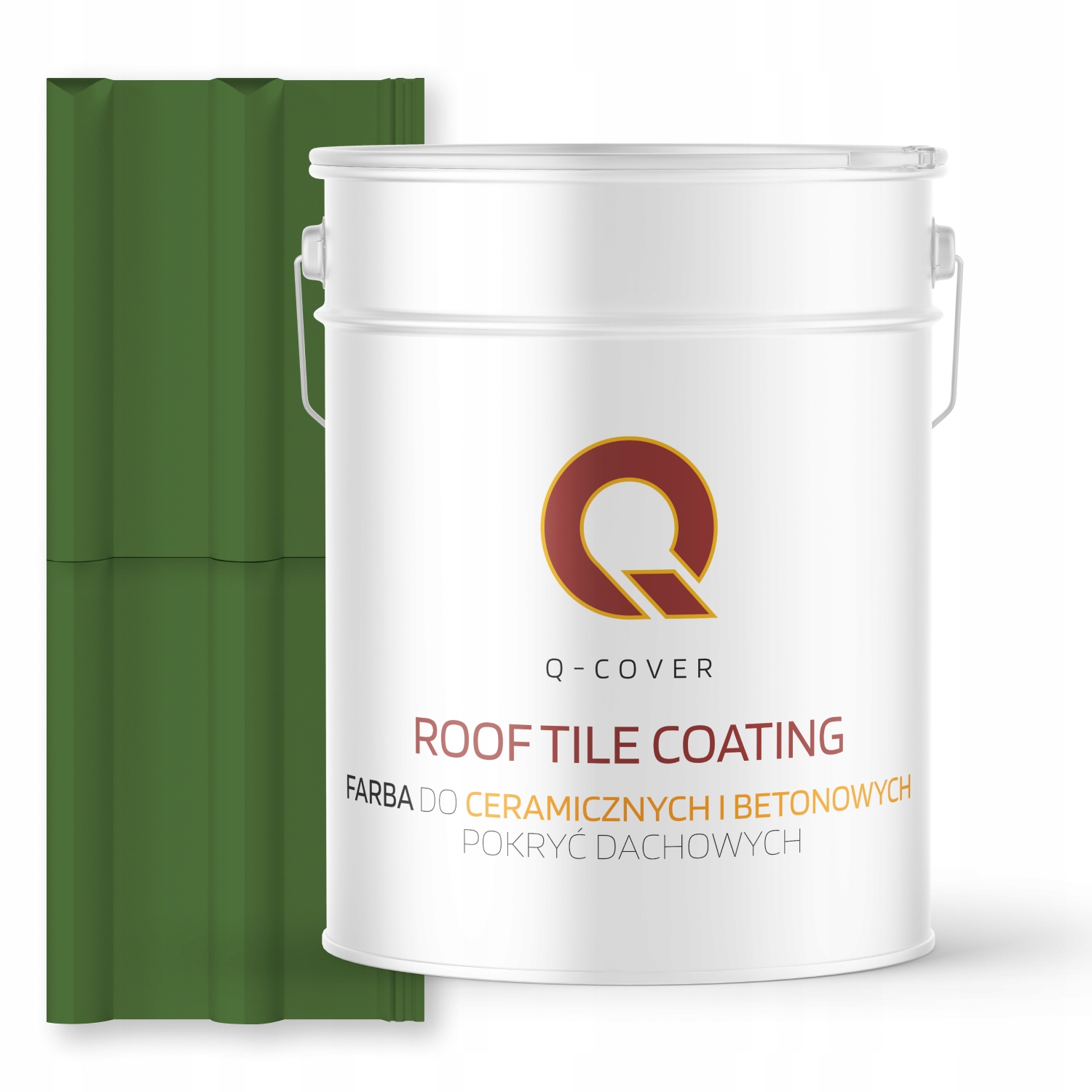Farba Na Keramické Strechy Betón Zelená Trávnatá Ral 6010 10 L Mat