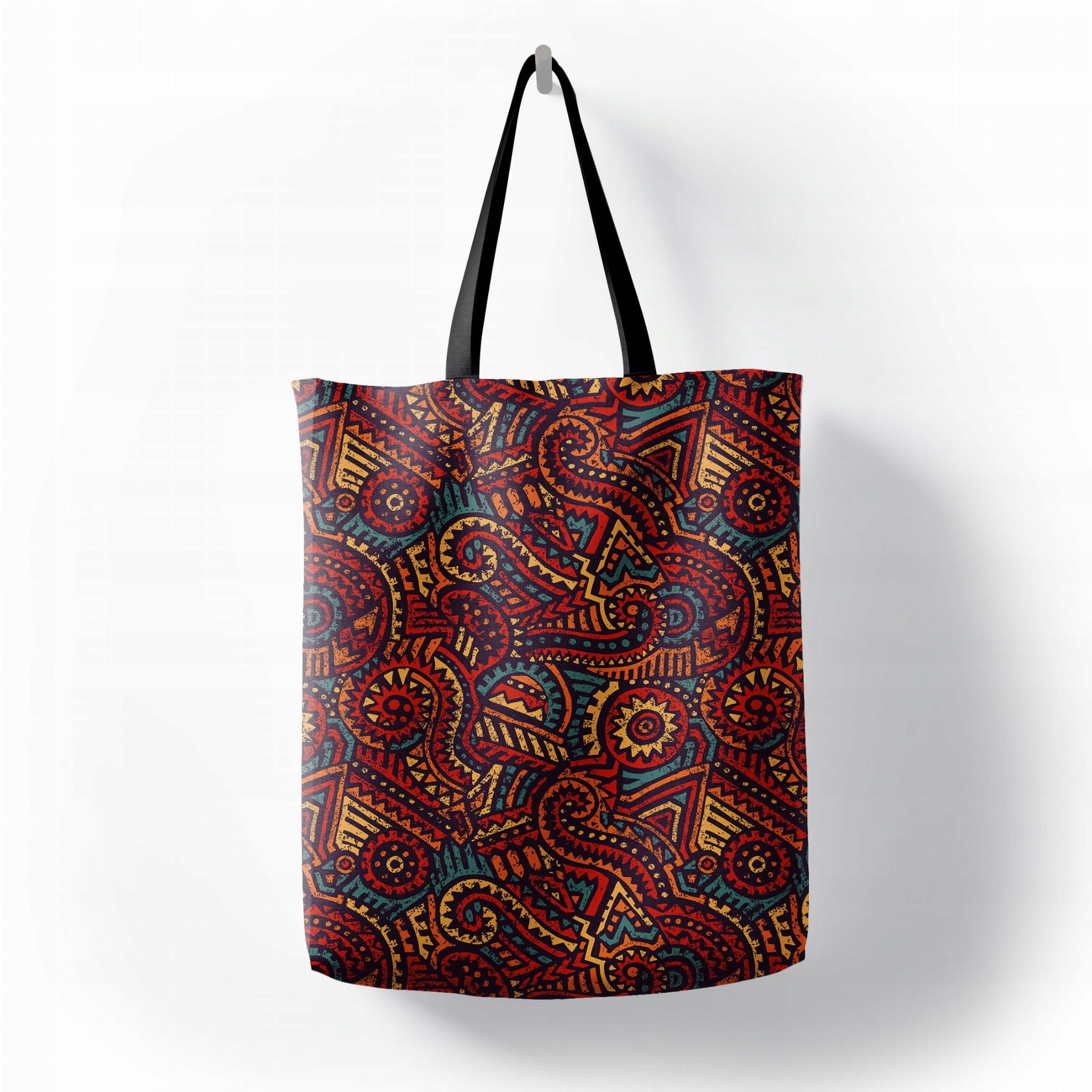 TORBA - Czerwony wzór