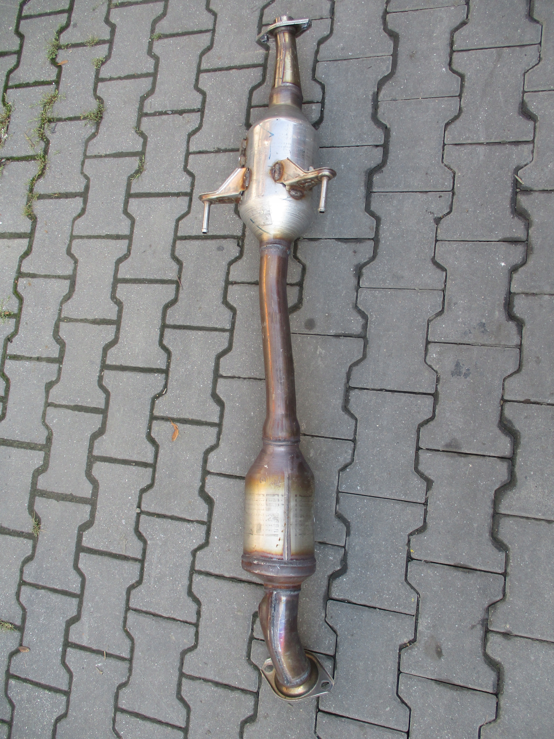 exhaust pipe TLUMIK TOYOTA CHR 30T36 catalyst