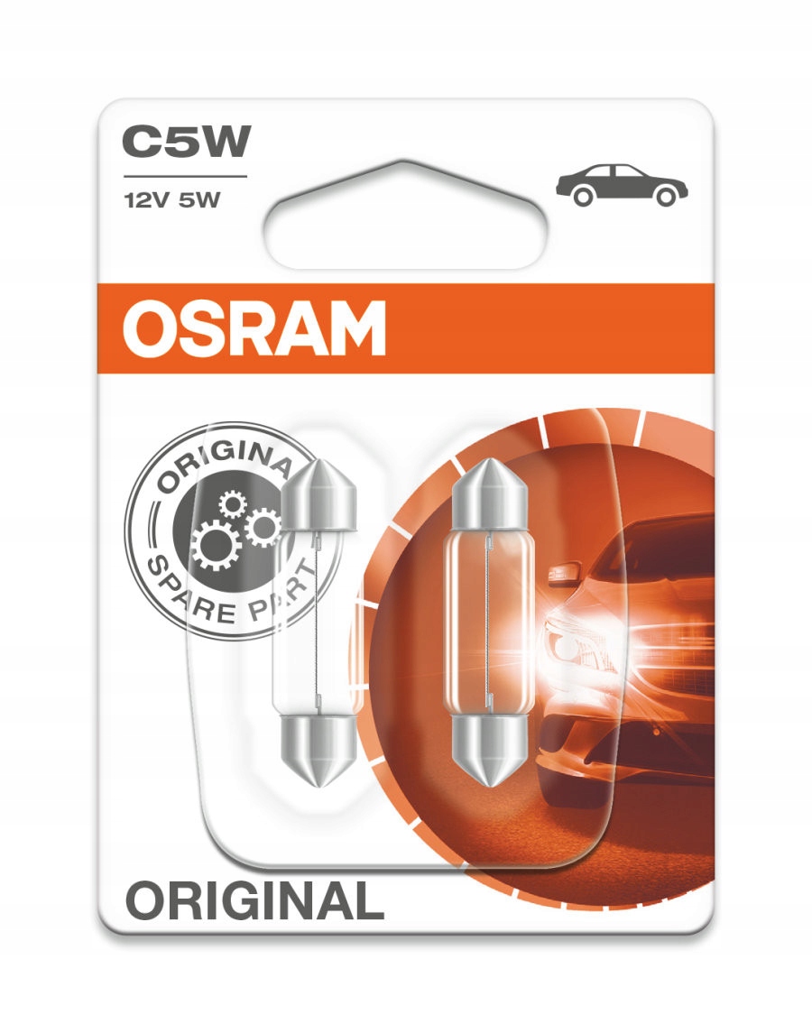 

Osram Original Żarówki C5W 12V 5W SV8.5-8 Duo