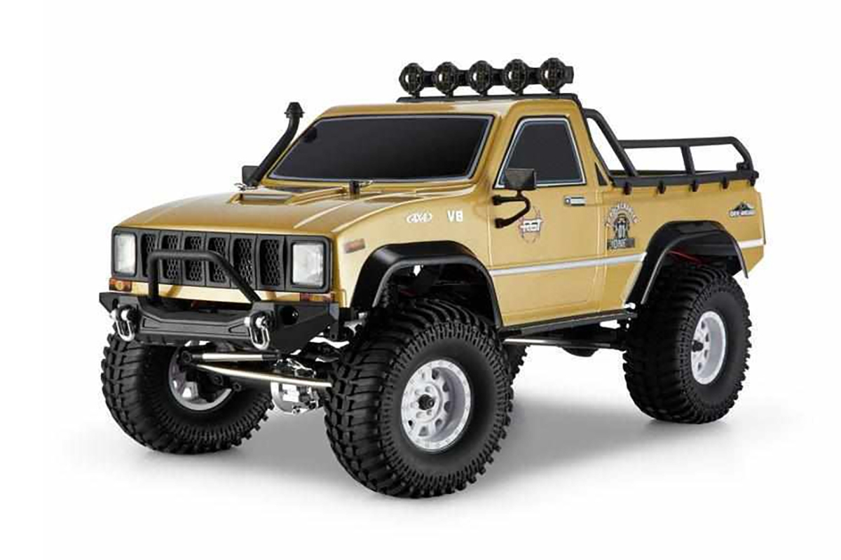 Realistyczny Model RC Pickup RGT Pioneer 4WD 1/10 RTR + Akcesoria makietowe